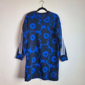 Adidas x Marimekko Floral Fleece Dress